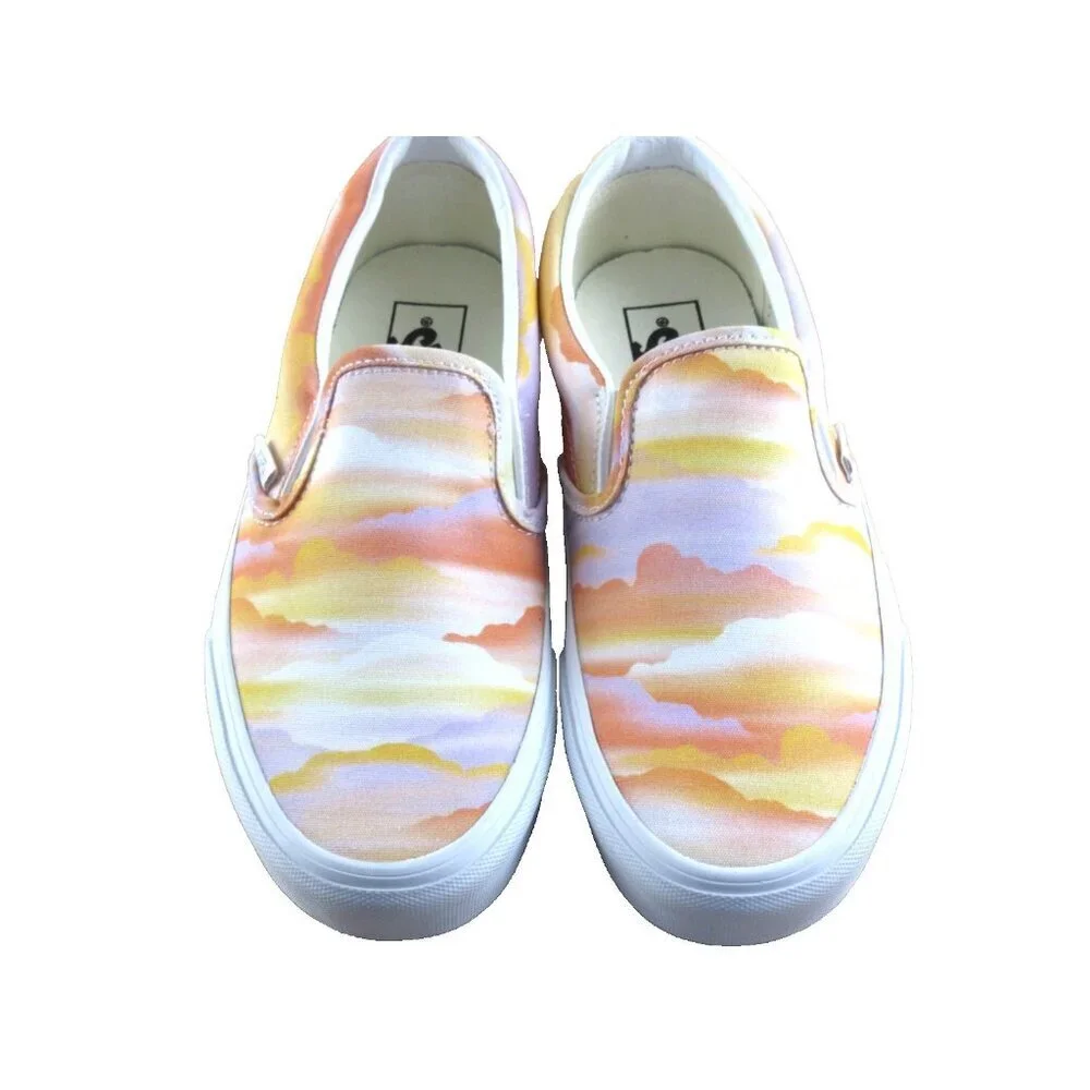 Vans Women's Classic Slip On Festival Dream Canvas Multi Shoes Sizes NIB